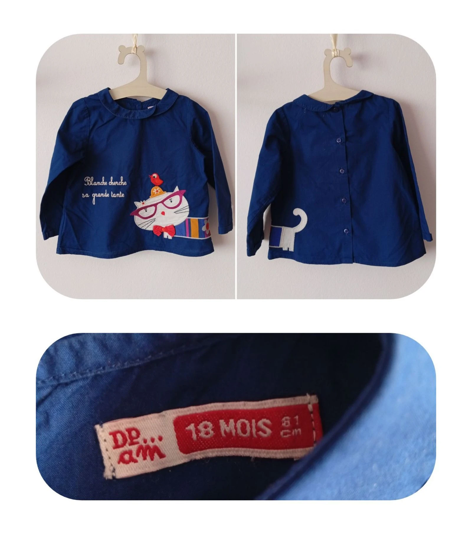 Lot bébé fille 12/24 mois Desigual+ autres – photo 2